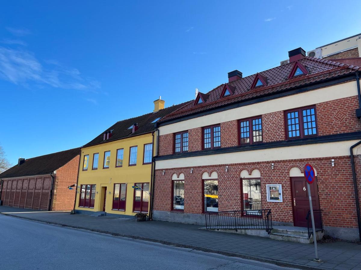 Sveriges Minsta Hotell! Hotel Gruyere Landskrone Buitenkant foto