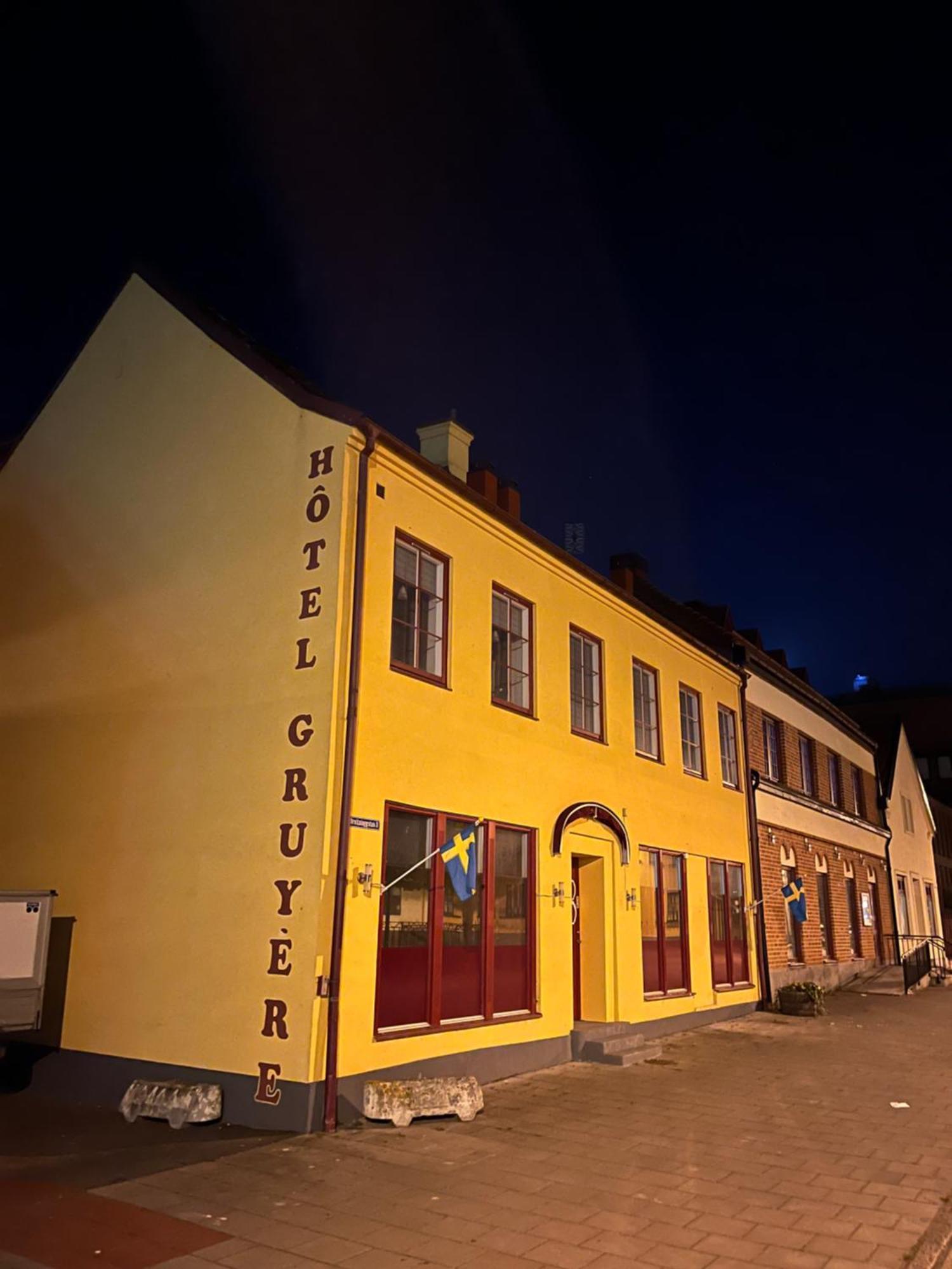 Sveriges Minsta Hotell! Hotel Gruyere Landskrone Buitenkant foto