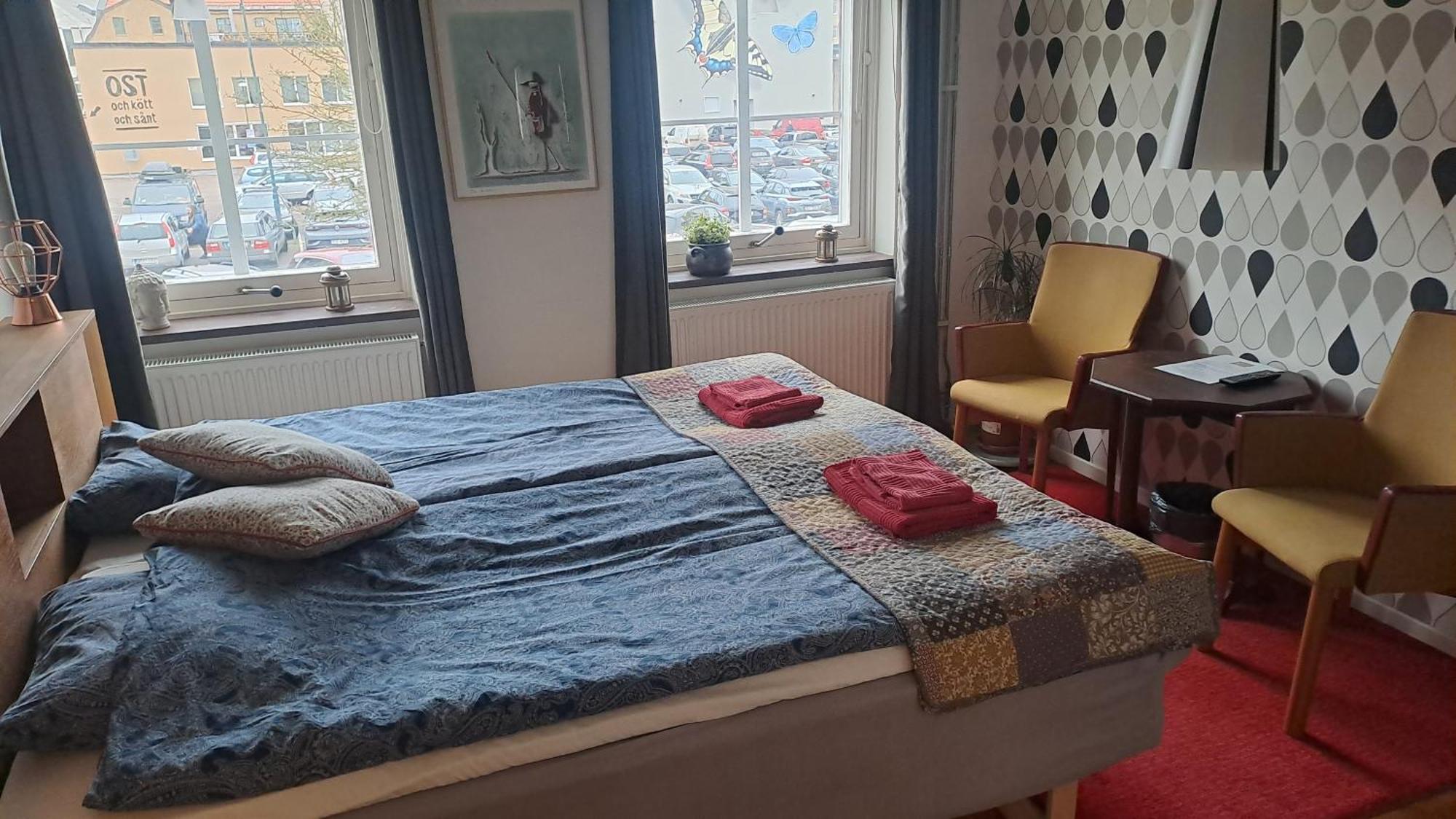 Sveriges Minsta Hotell! Hotel Gruyere Landskrone Buitenkant foto